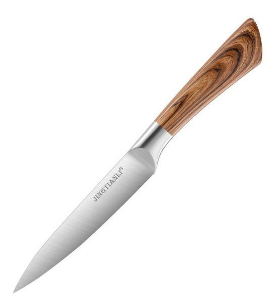 Cuchillo Santoku 5.5  Profesional Acero Inoxidable - Norplat-0
