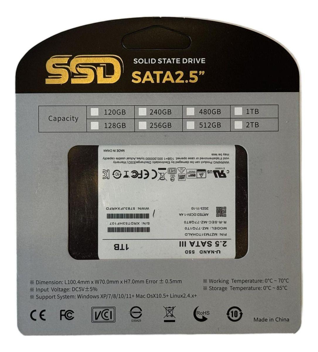 Disco Solido Externo Ssd 1tb Nand Sata Iii Usb - Norplat-3