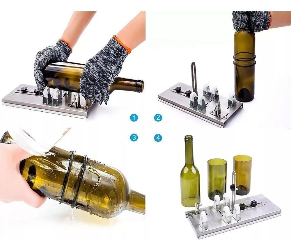 Cortador De Botellas De Vidrio Manual Herrramientas Norplat-5