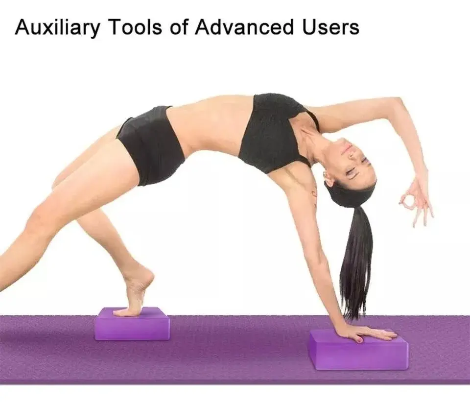 Fitness Yoga Ladrillo Goma Eva Bloque Pilates Deporte 180g - Norplat-1