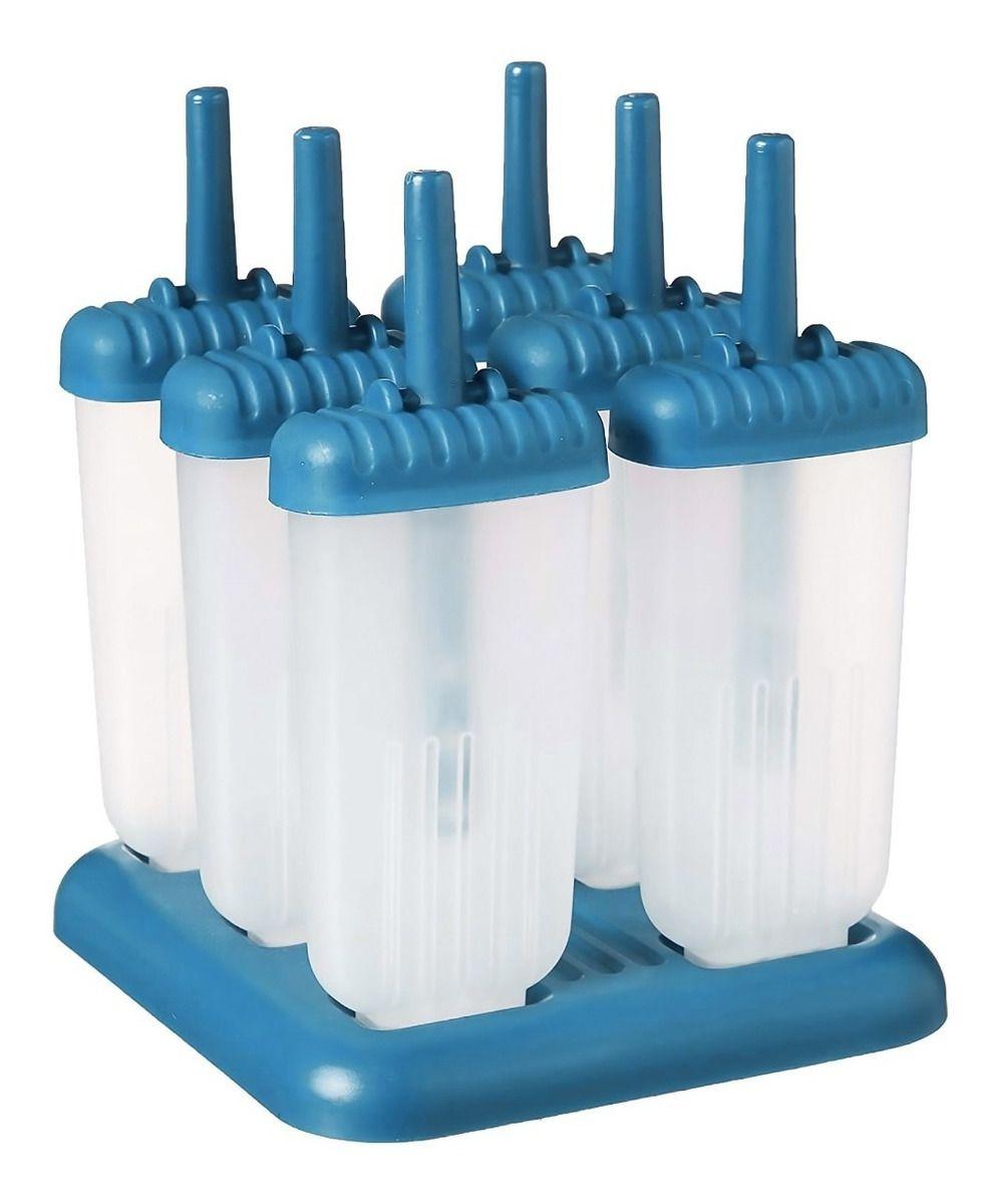 Set De 6 Moldes Para Hacer Paletas Heladas - Norplat-0