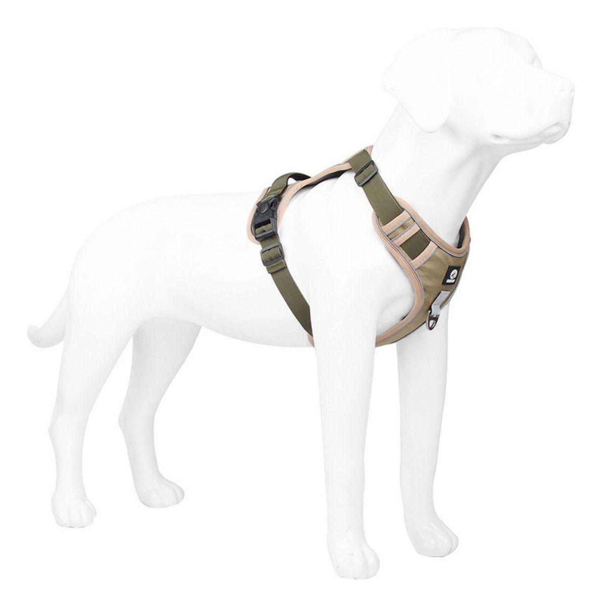 Arnés Para Perro Anti Tirones Ajustable Reflectante Norplat-1
