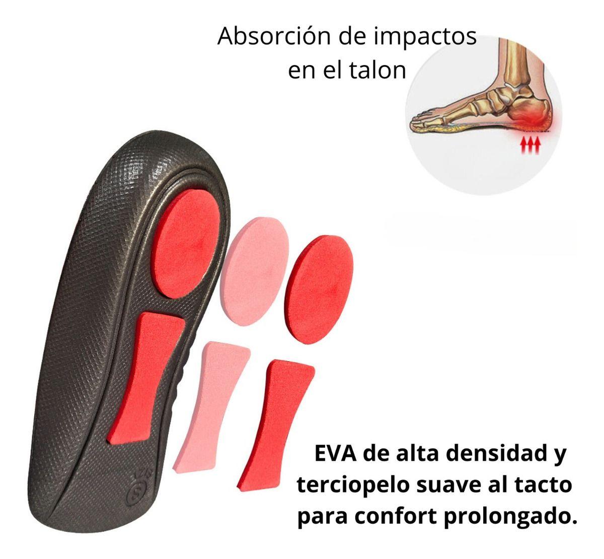 Par Talonera Fascitis Plantar Deporte Casual 2.3cm Altura - Norplat-1