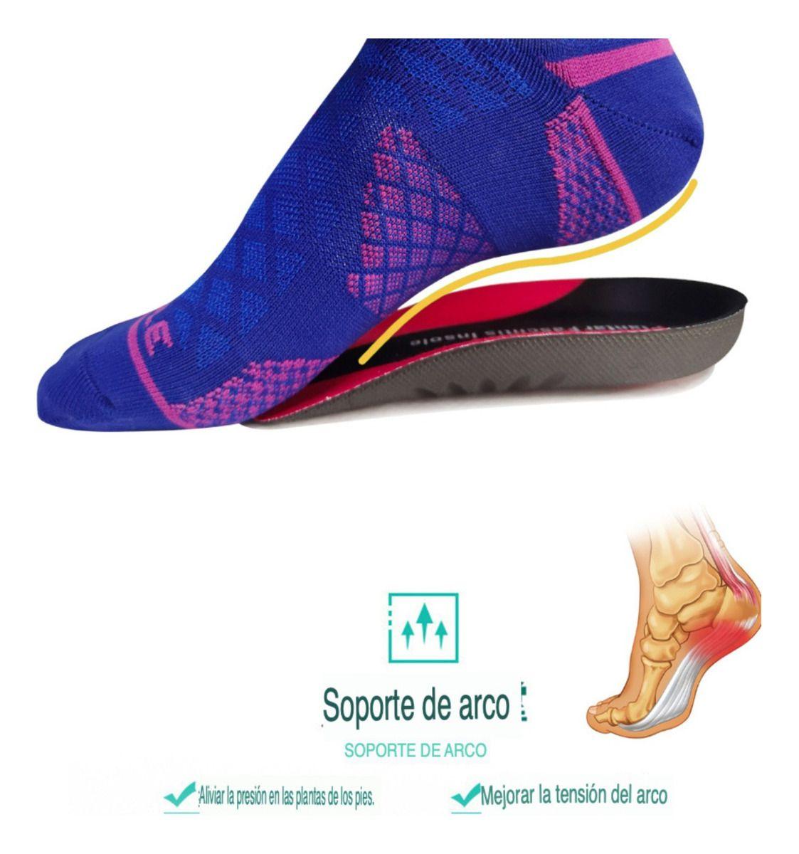 Par Talonera Fascitis Plantar Deporte Casual 2.3cm Altura - Norplat-4