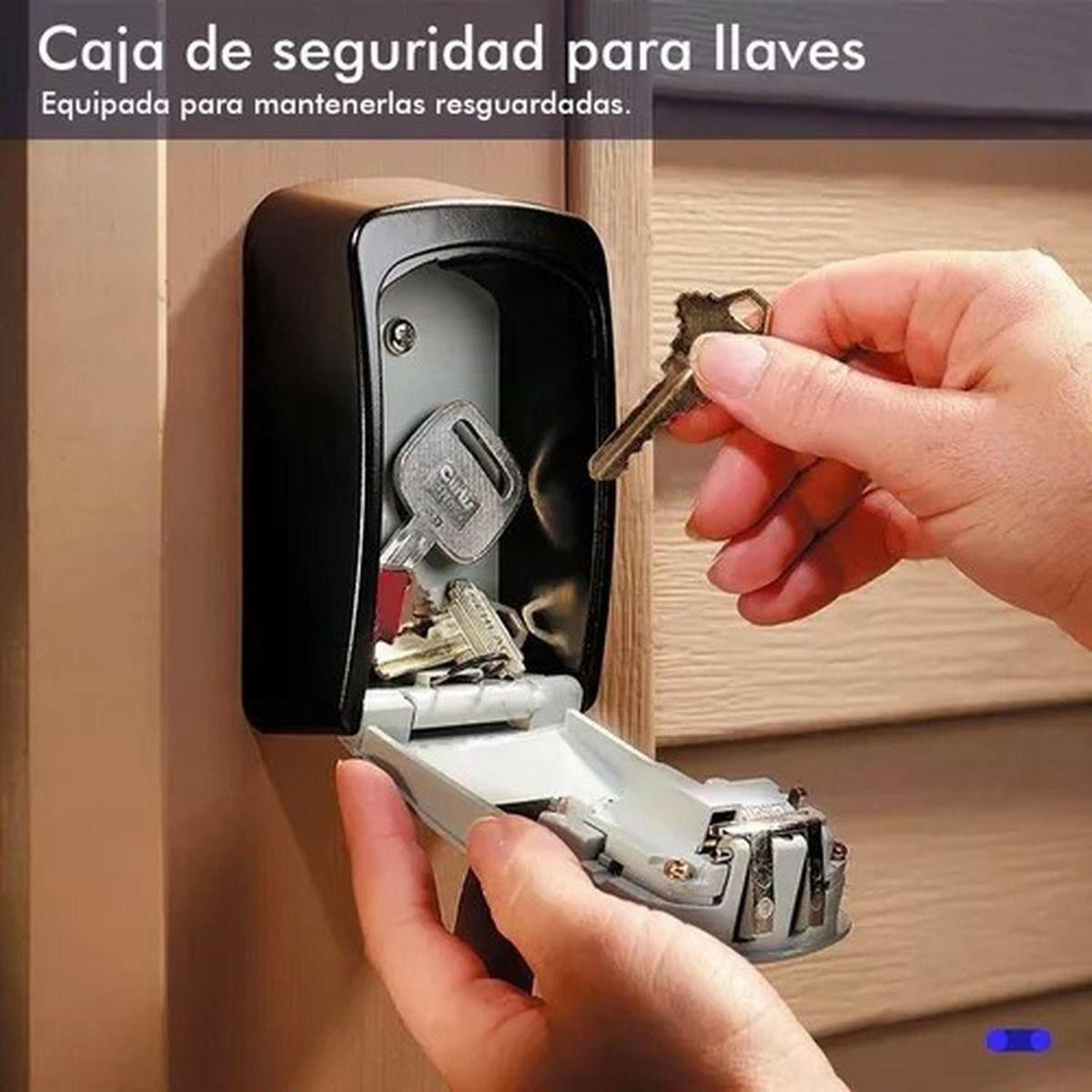 Caja Fuerte Caja Guarda Llaves Combinacion Exterior Norplat-5