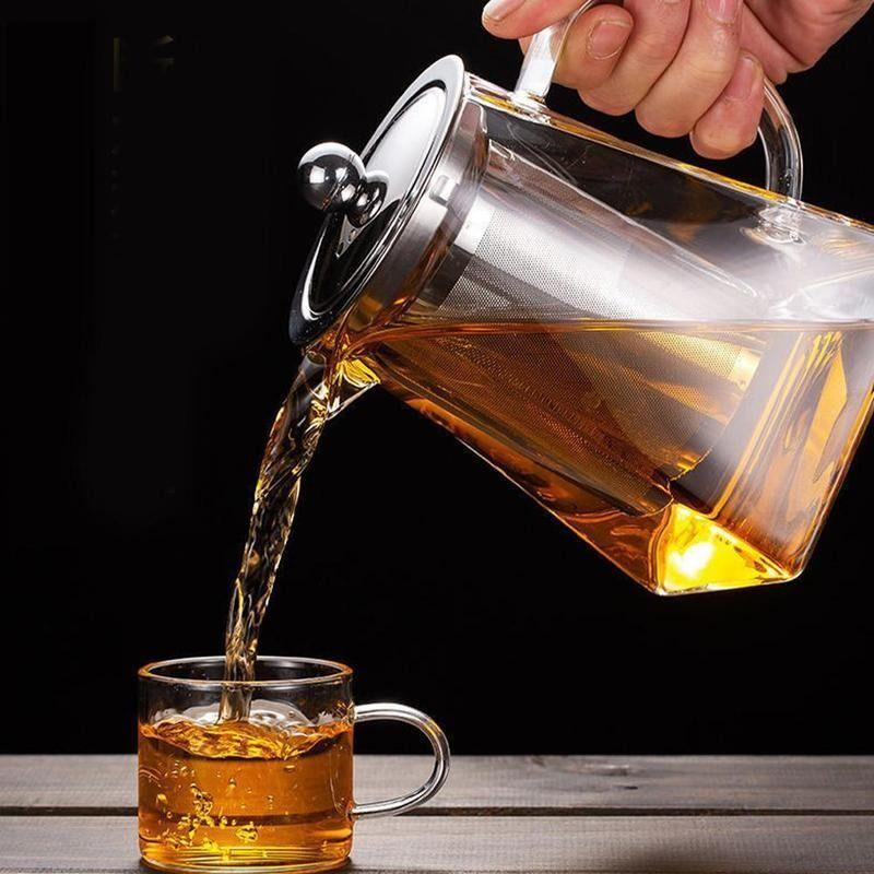 Tetera Para Preparar Te Para Infusiones De Vidrio - Norplat-3