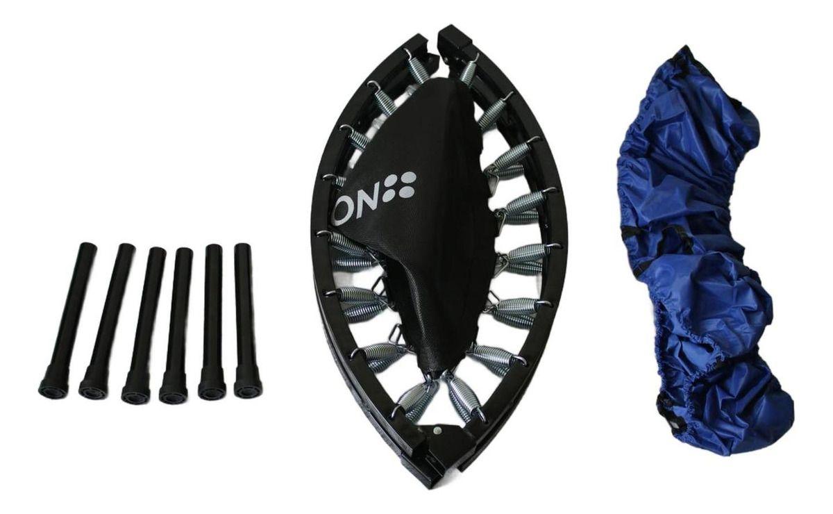 Trampolín Fitness 100cm Plegable Cama Elástica - Norplat Azul-8