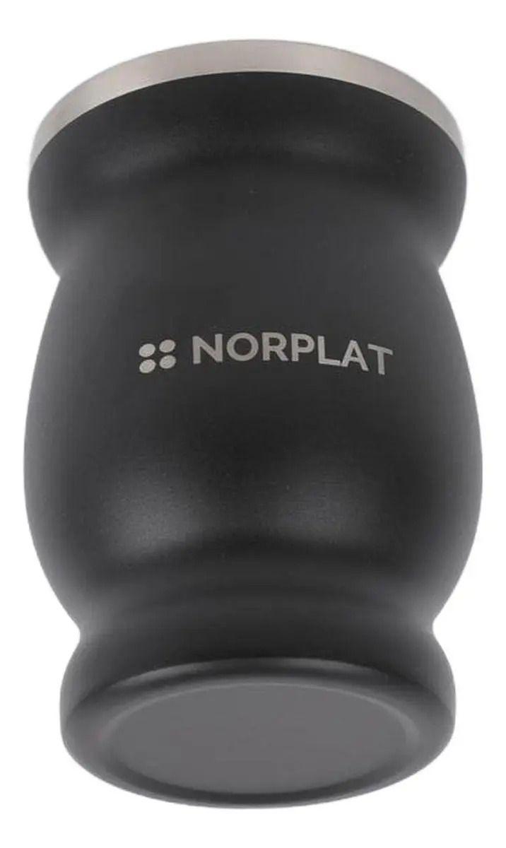 Mate Termico De Acero Inoxidable Norplat + Bombilla Cepillo-7