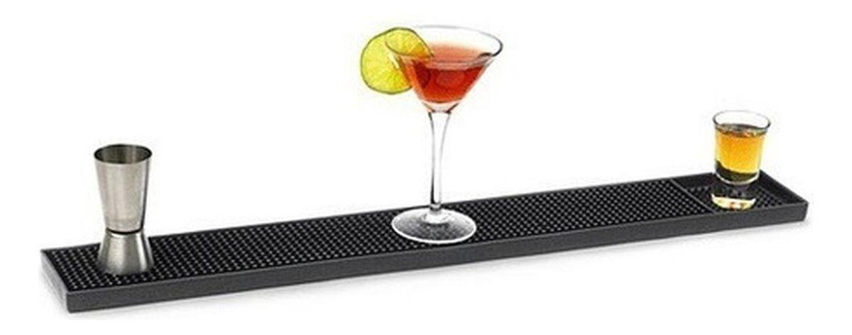 Bar Mat 60 X 8cm Escurridor Vaso Copas Barmat Goma - Norplat-2