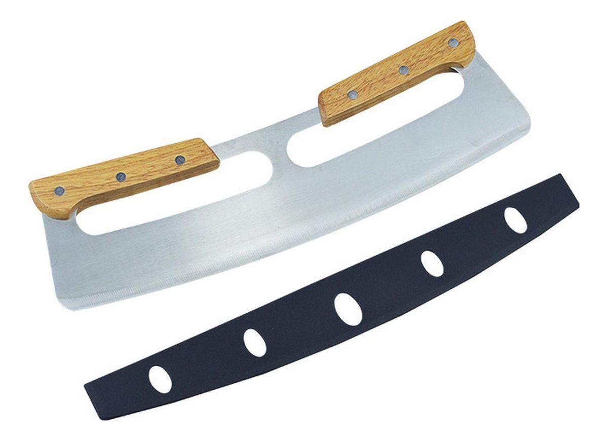 Cortador Pizza Profesional Doble Mango 35 Cm Premium Norplat-6