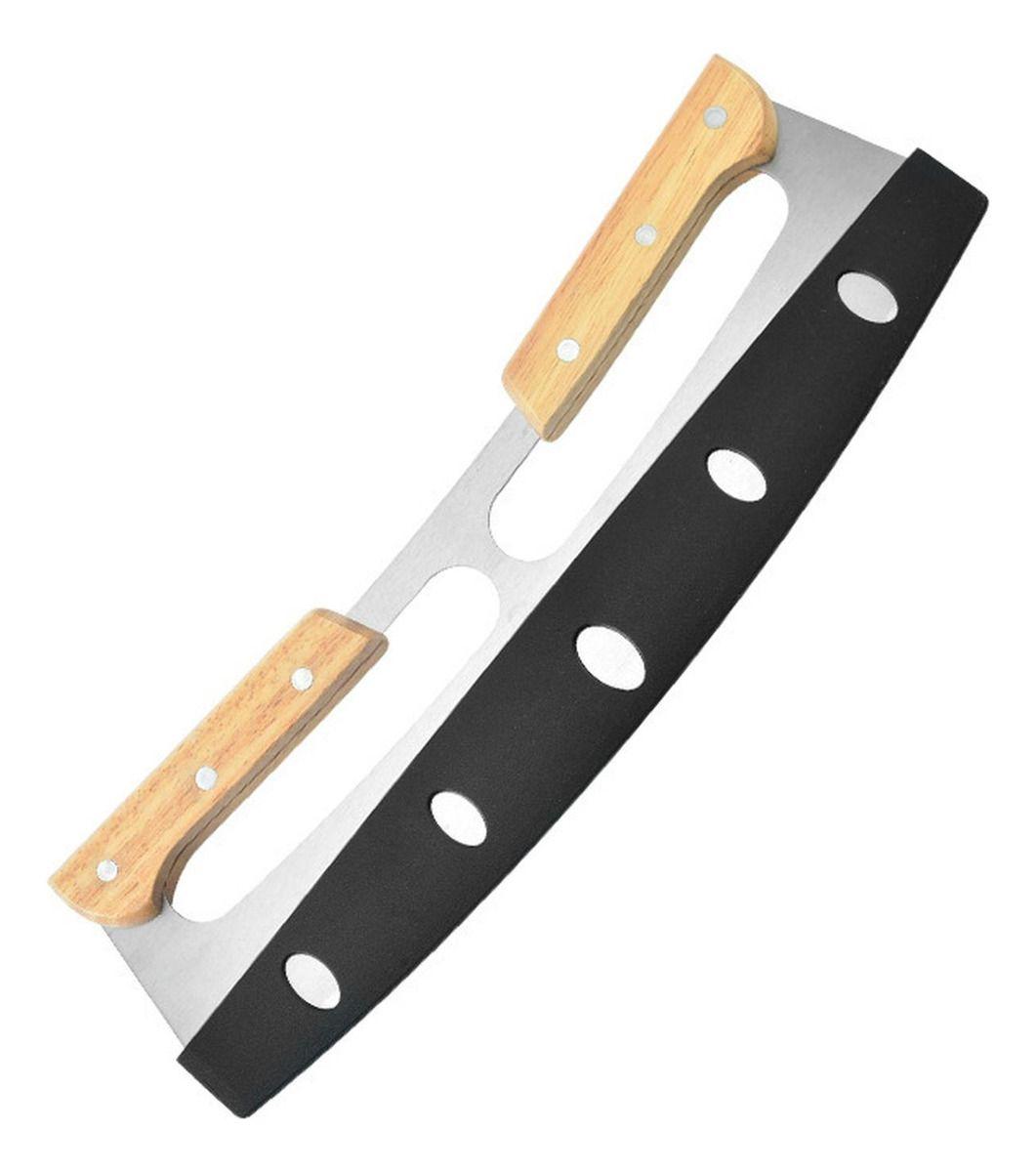 Cortador Pizza Profesional Doble Mango 35 Cm Premium Norplat-7