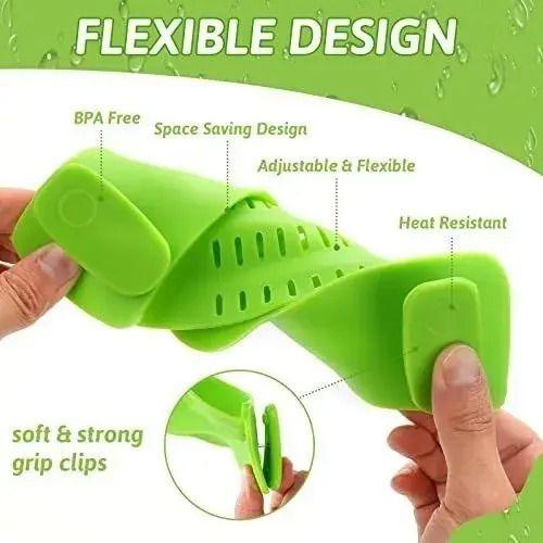 Colador De Clip Fácil Silicona Para Ollas Y Sartenes - Norplat-3