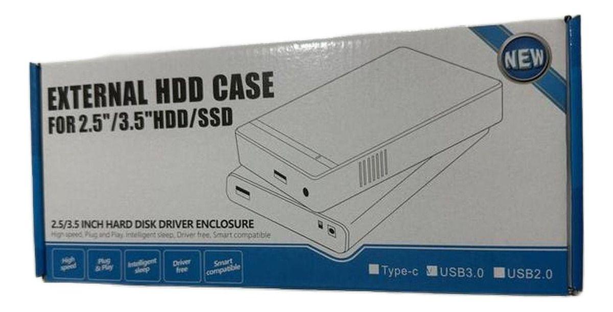 Estuche Cofre Disco Duro Case Sata Usb 3.0 Hdd Sdd - Norplat-7