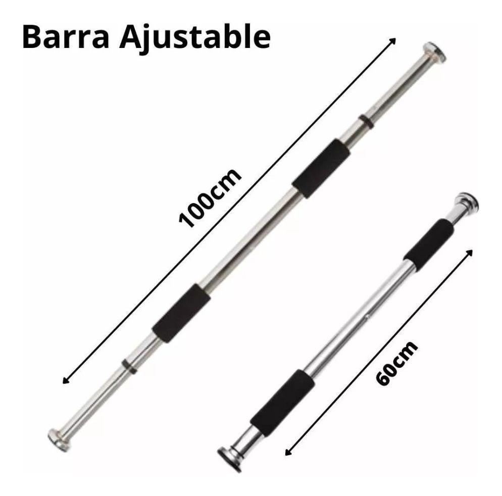 Barra De Ejercicios Ajustable Para Puerta Dominada/flexiones - Norplat-2