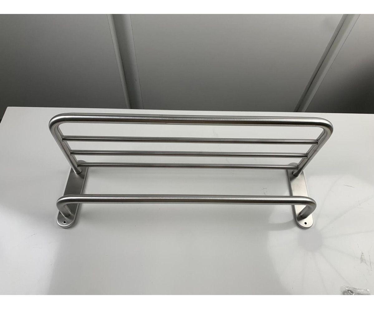 Bandeja Portatoalla Acero Inox Cepillado Toallero - Norplat -4