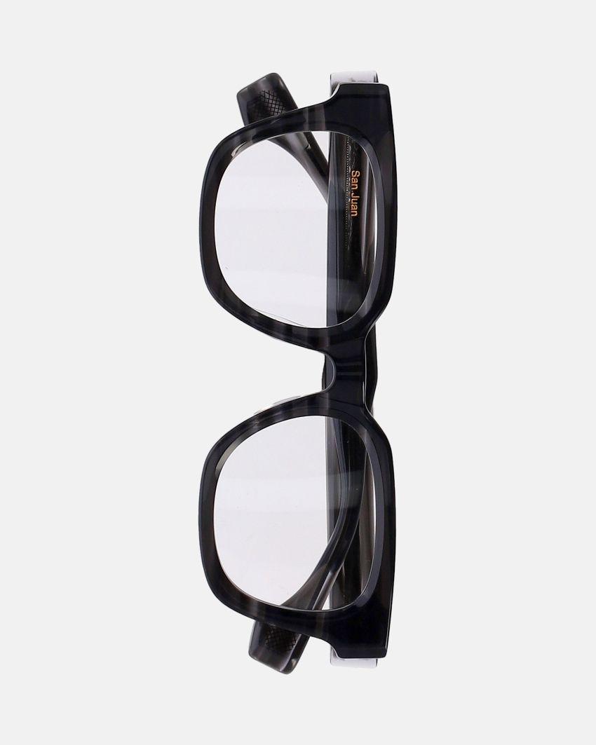 LUZZI - San Juan Óptico - Marco Gris Oscuro -3