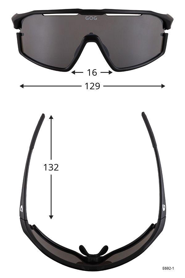 Lentes de Sol Deportivos BINGO GOG Celeste-3
