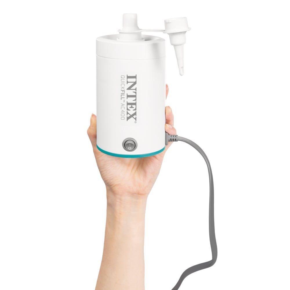 Inflador Eléctrico INTEX Corriente 220-240V QuickFill AC 400 Lts/Min-2