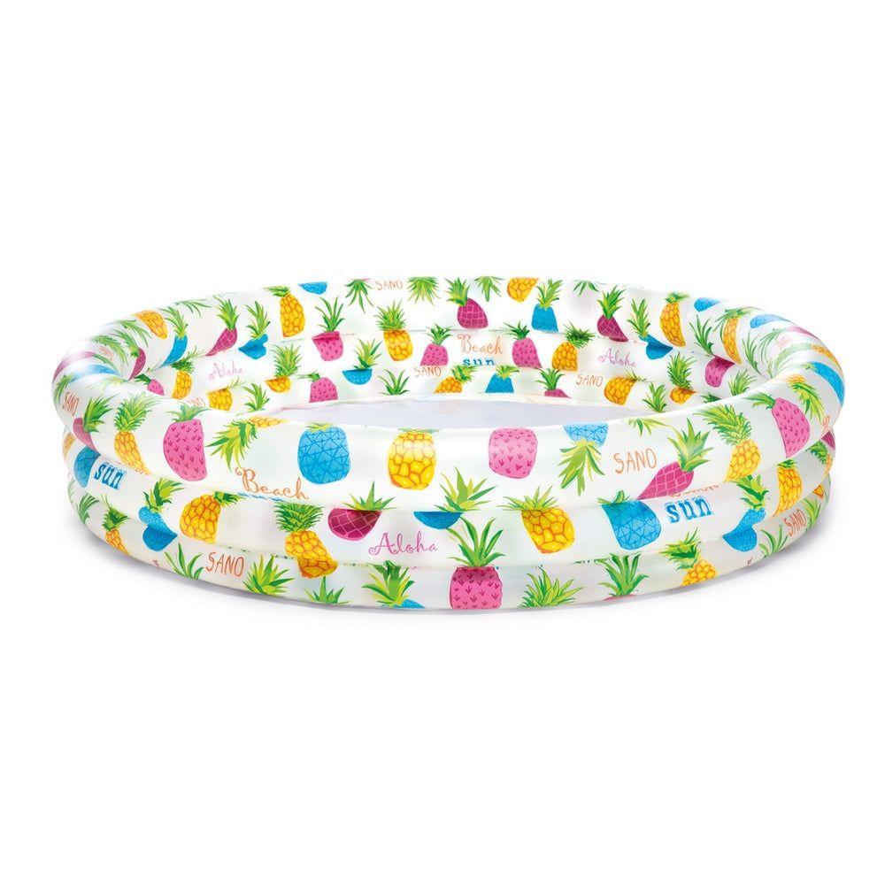 Piscina Infantil Inflable 3 Anillos Piñas INTEX-0