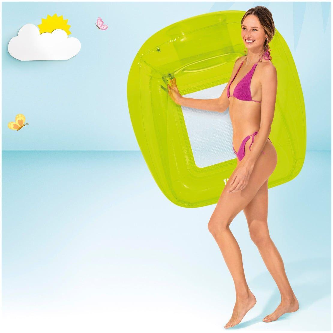 Flotador Sillón Inflable INTEX Transparent Lounges-5