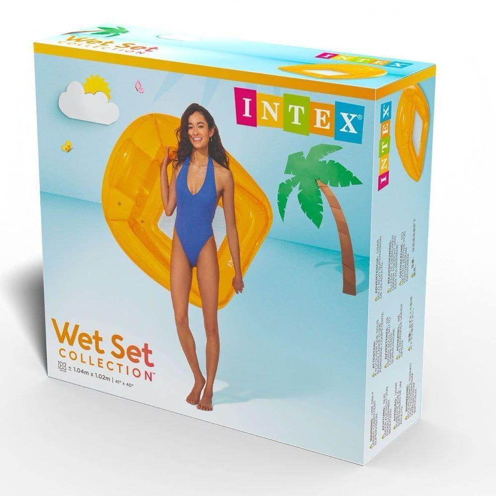 Flotador Sillón Inflable INTEX Transparent Lounges-8