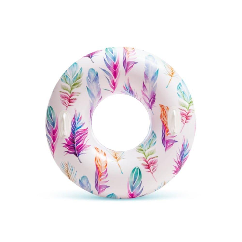Flotador Inflable Aro Tropical INTEX Dreams Tubes 97 cm-0
