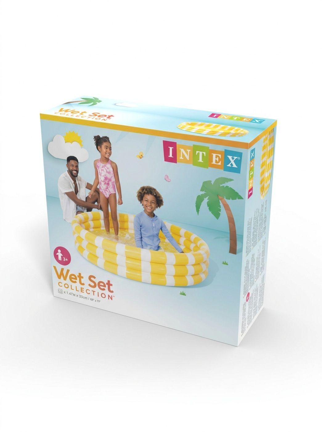 Piscina Inflable INTEX Zesty Lemon 147 x 33 cm, 330L-5