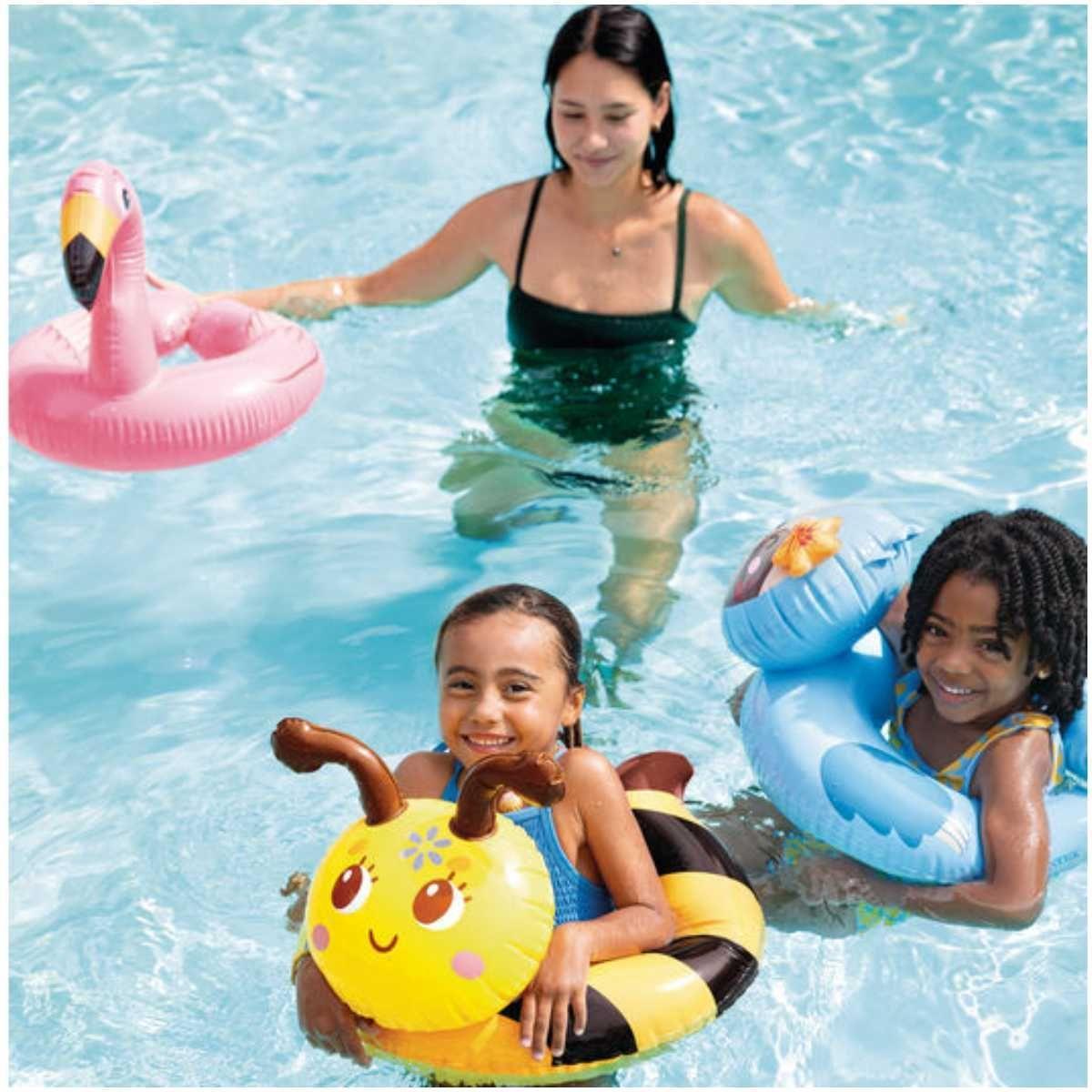 Flotador Inflable Anillo INTEX Animal Split Rings-3