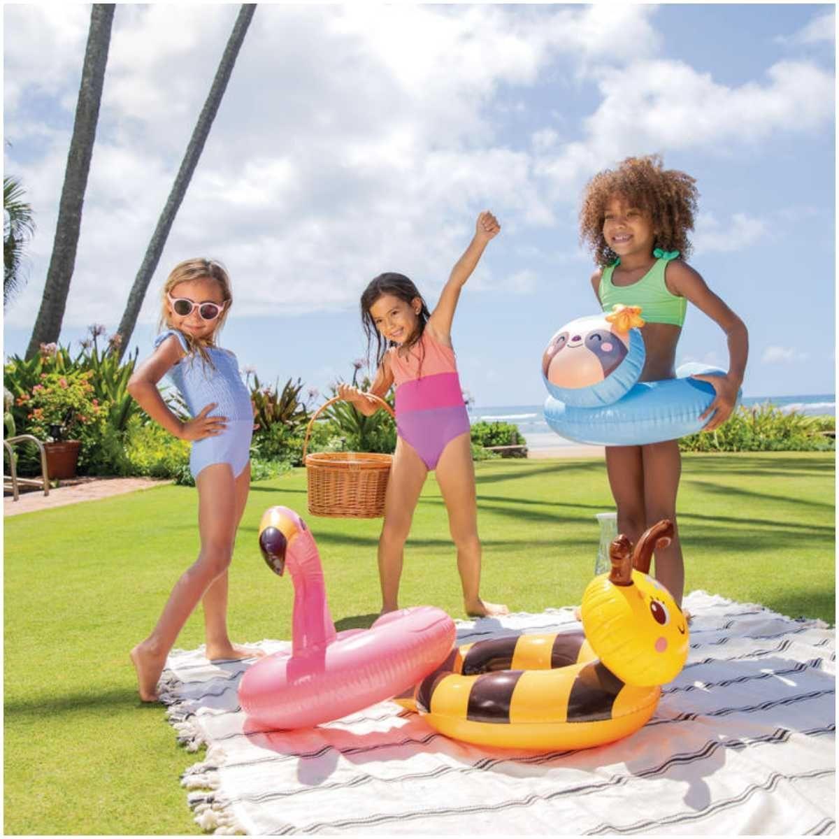 Flotador Inflable Anillo INTEX Animal Split Rings-4