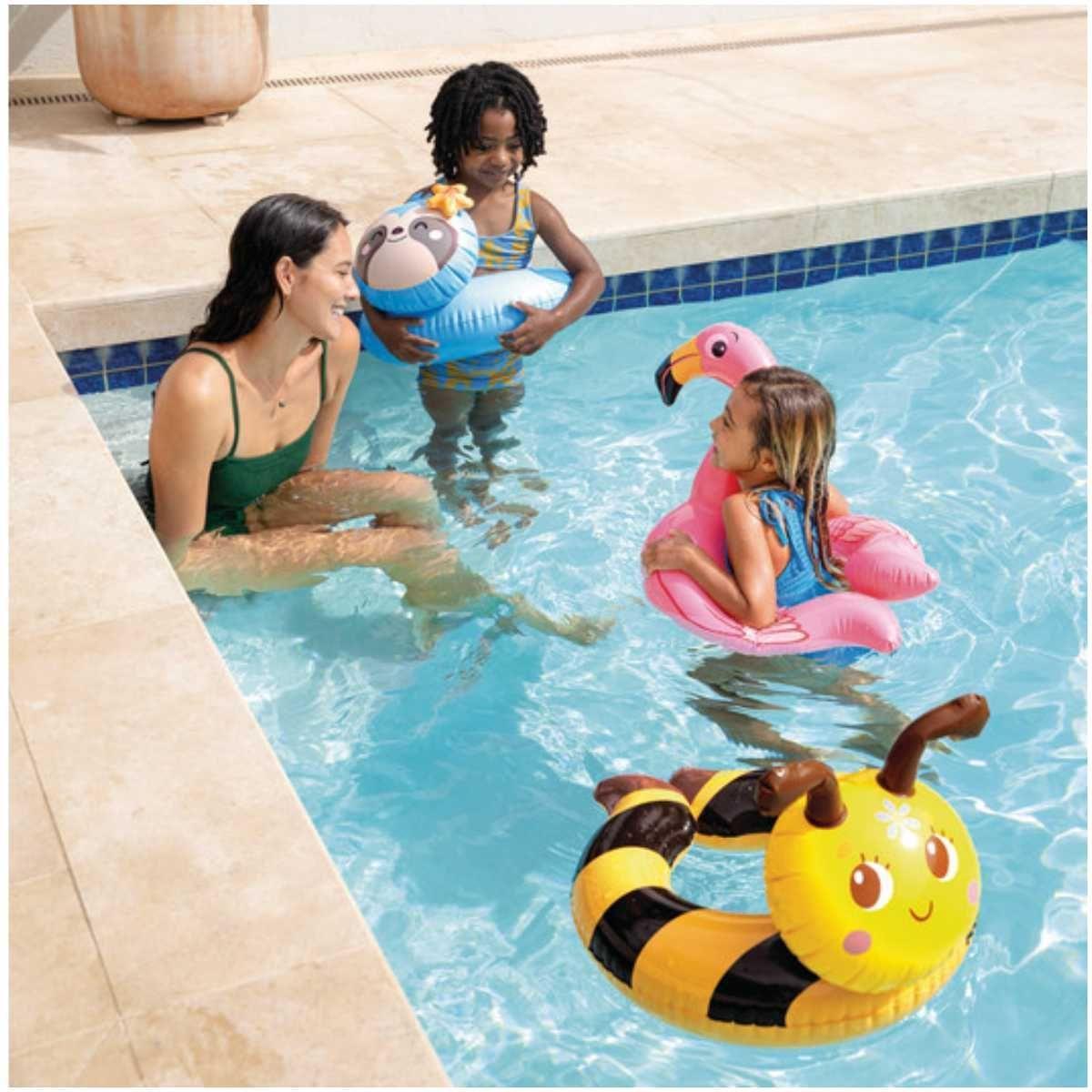Flotador Inflable Anillo INTEX Animal Split Rings-6