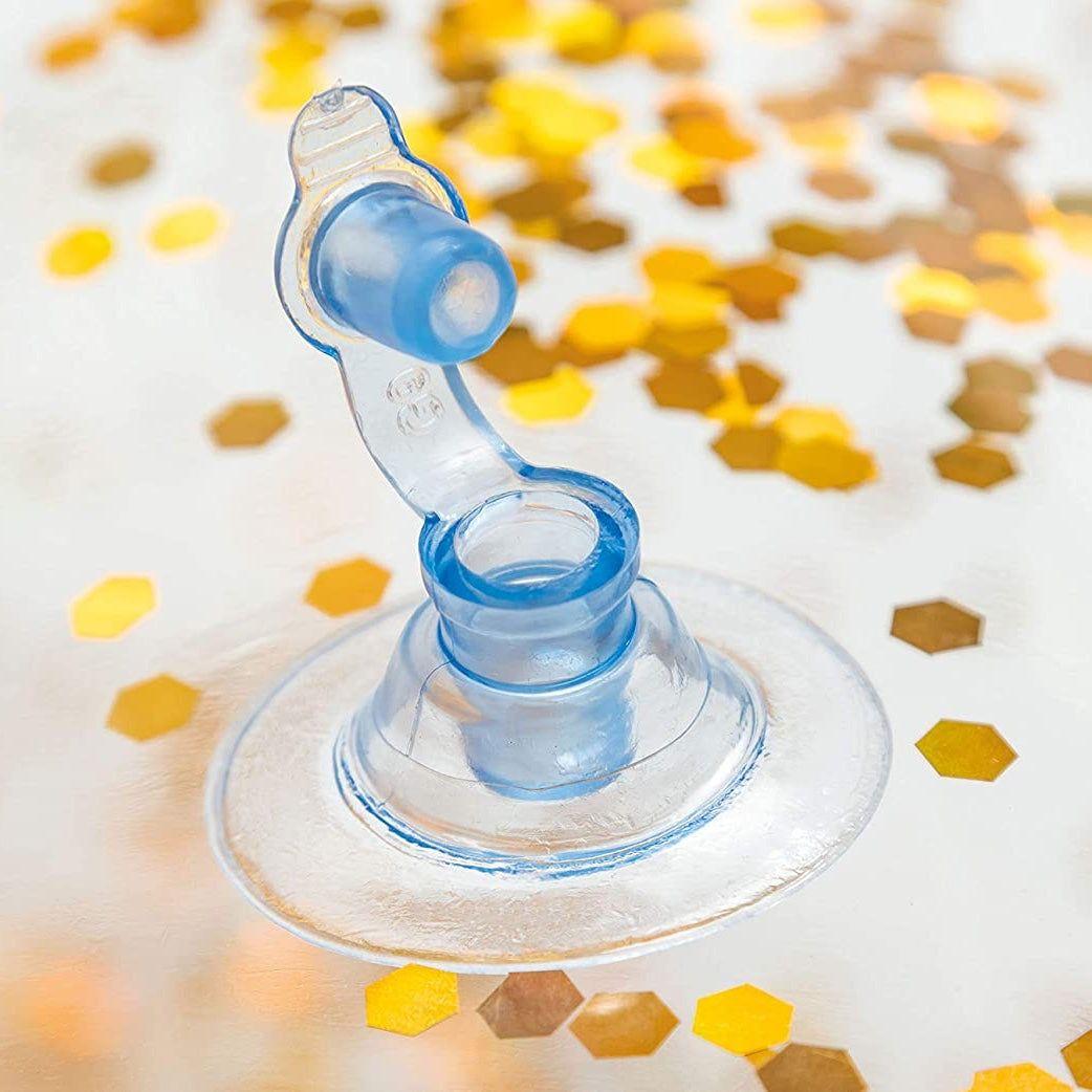 Flotador Anillo Transparente Glitter INTEX-5