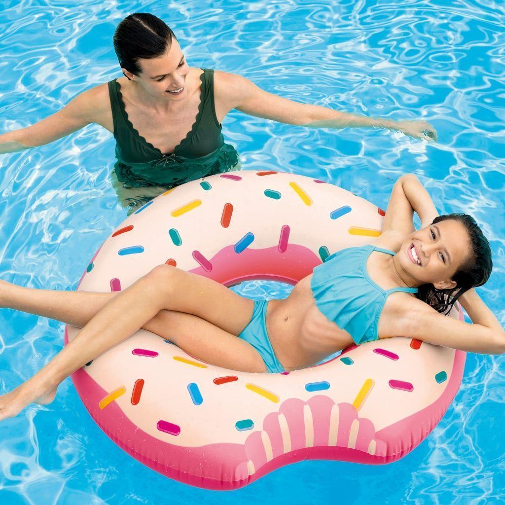Flotador INTEX Rainbow Donut Tube  94x23 cm-2