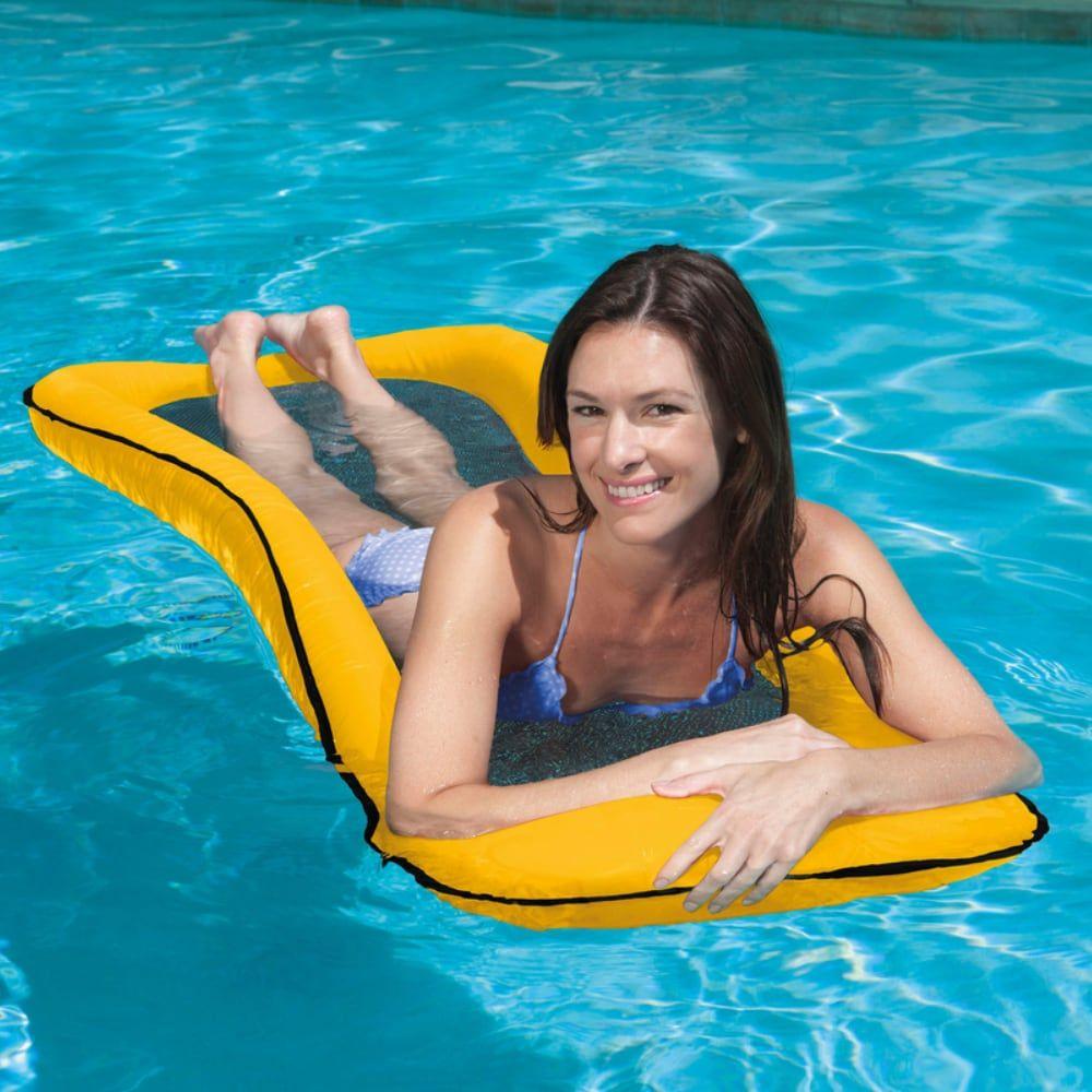 Flotador Hamaca Inflable INTEX Mesh Lounge 94 x 178 cm-4