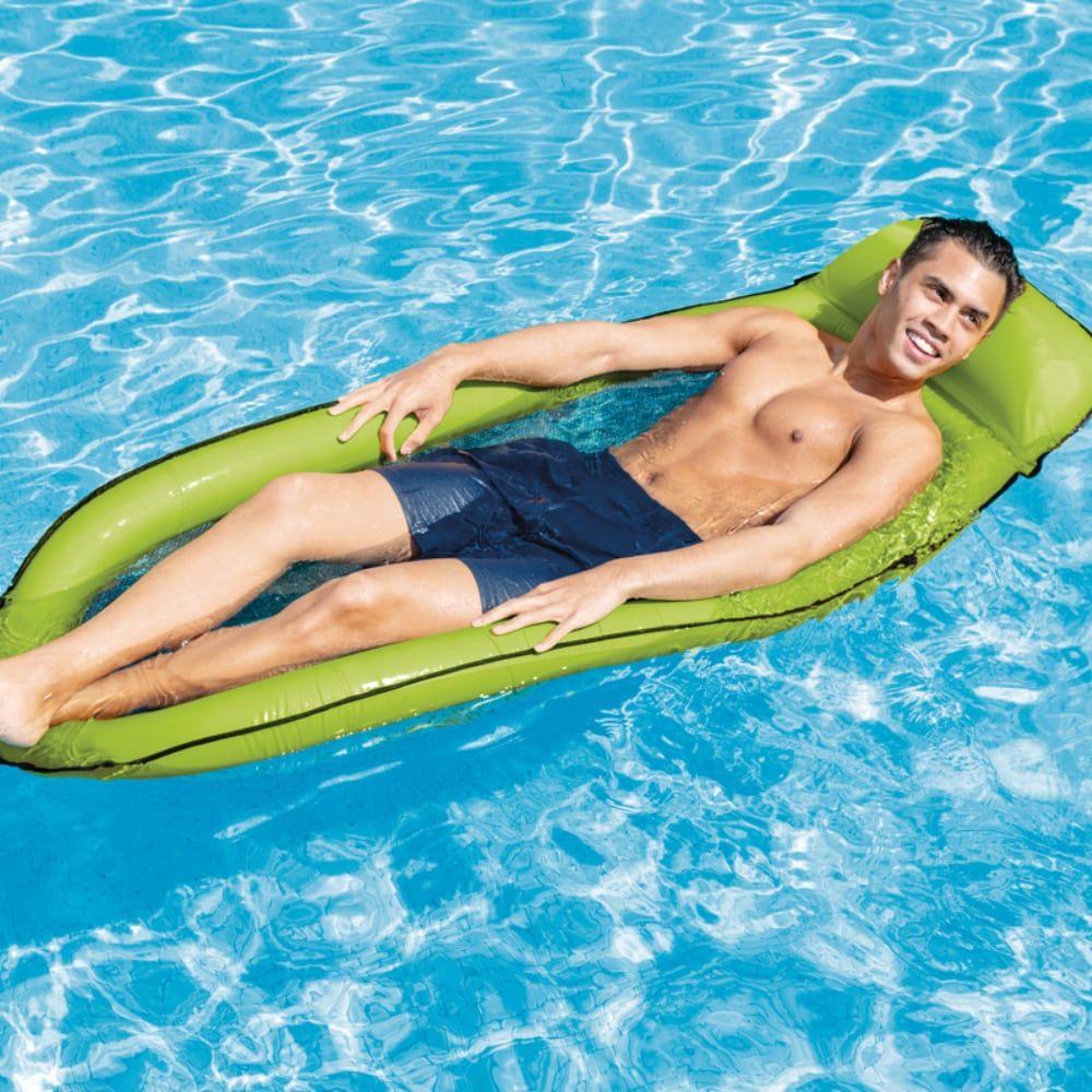 Flotador Hamaca Inflable INTEX Mesh Lounge 94 x 178 cm-6