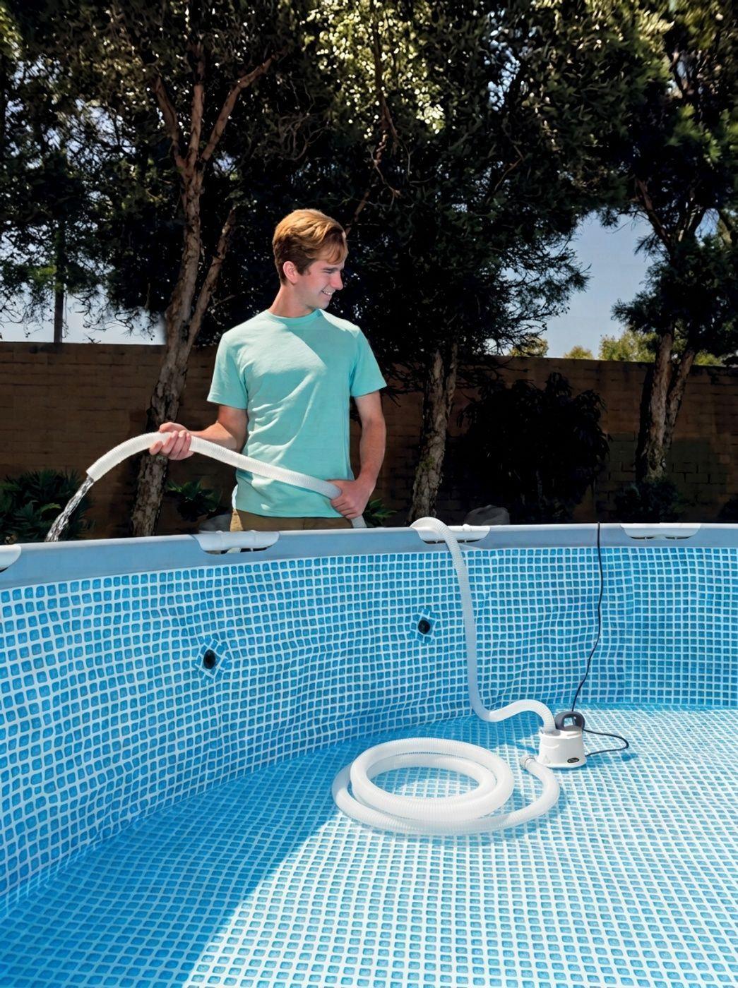 Bomba de Vaciado Drenaje para Piscinas Estructurales INTEX-2