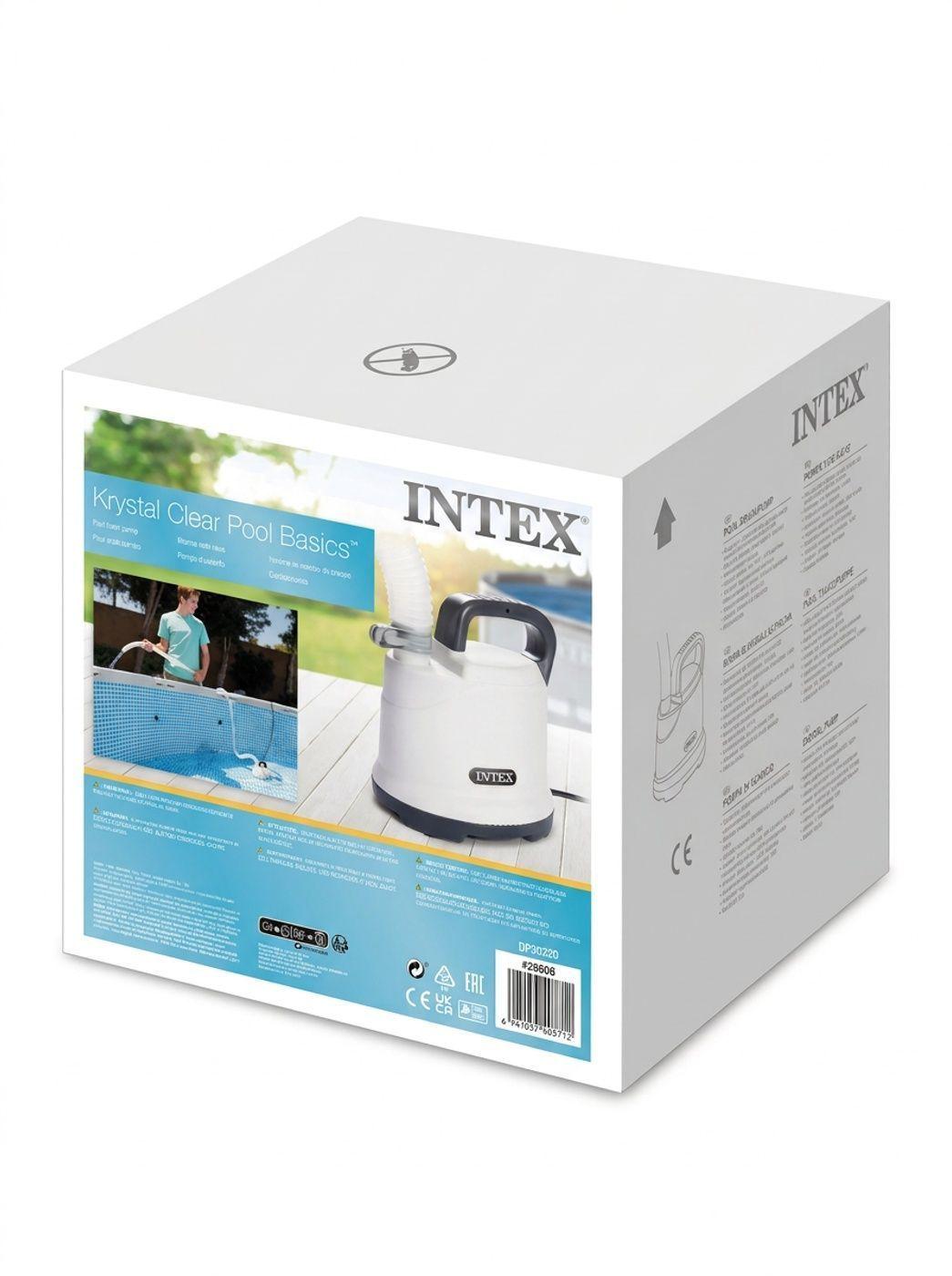 Bomba de Vaciado Drenaje para Piscinas Estructurales INTEX-3