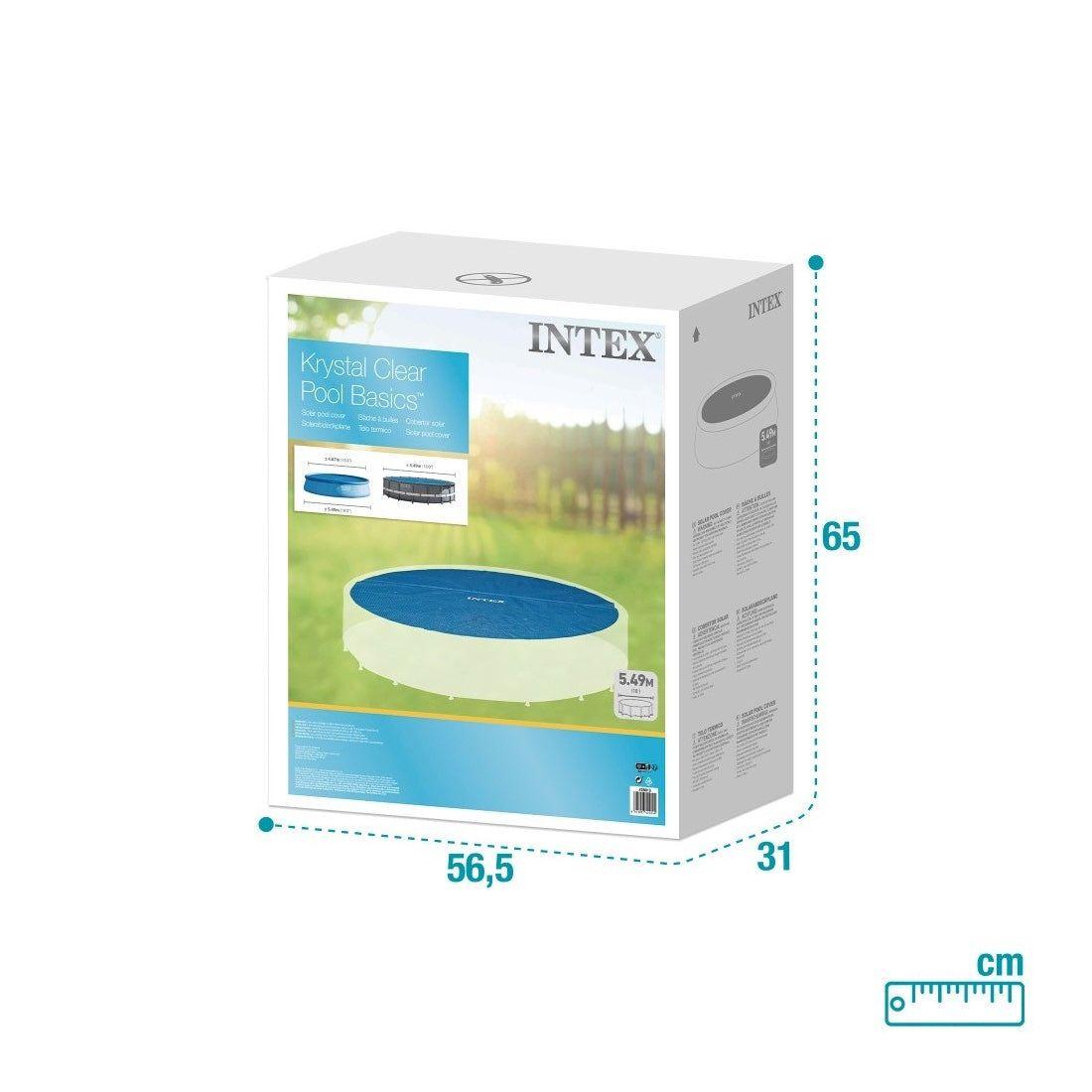 Cobertor Solar Piscina INTEX 5.49m-6
