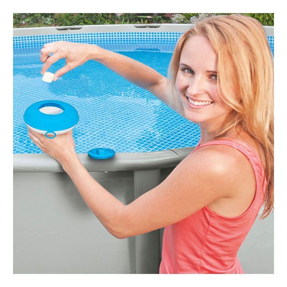 Dispensador de Cloro Flotante 12.7cm INTEX para Piscina-2