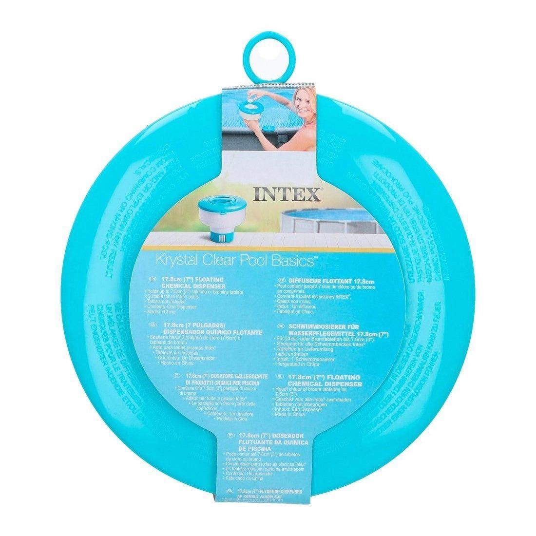 Dispensador de Cloro Flotante 12.7cm INTEX para Piscina-3