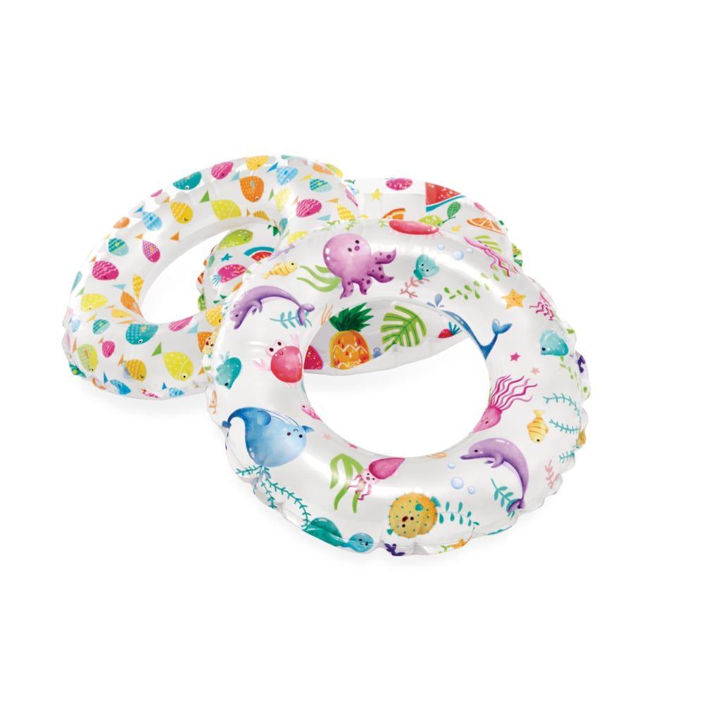 Flotador Inflable Infantil Anillo Multicolor INTEX 51 cm Surtido-0