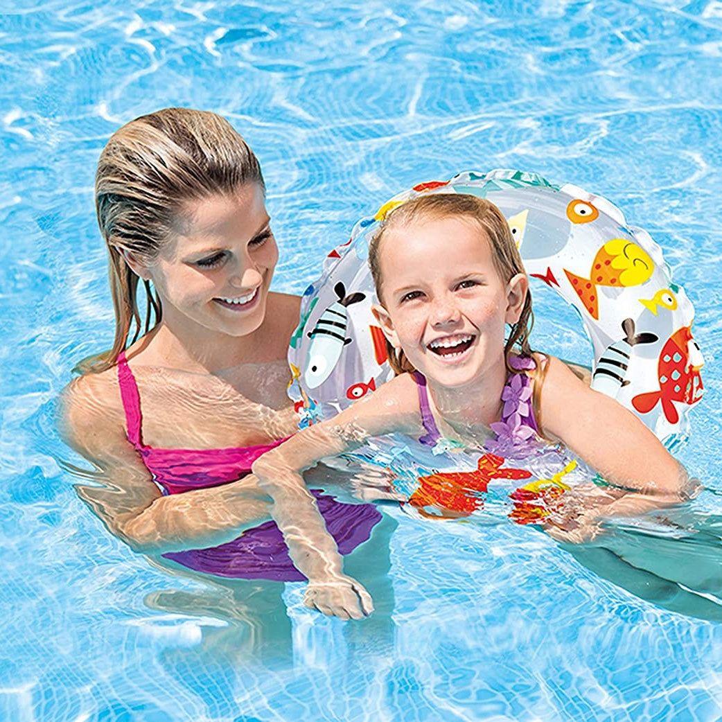 Flotador Inflable Infantil Anillo Multicolor INTEX 51 cm Surtido-4