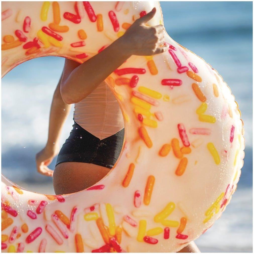 Flotador Inflable INTEX Corazón Donut 89x25x94 cm-4