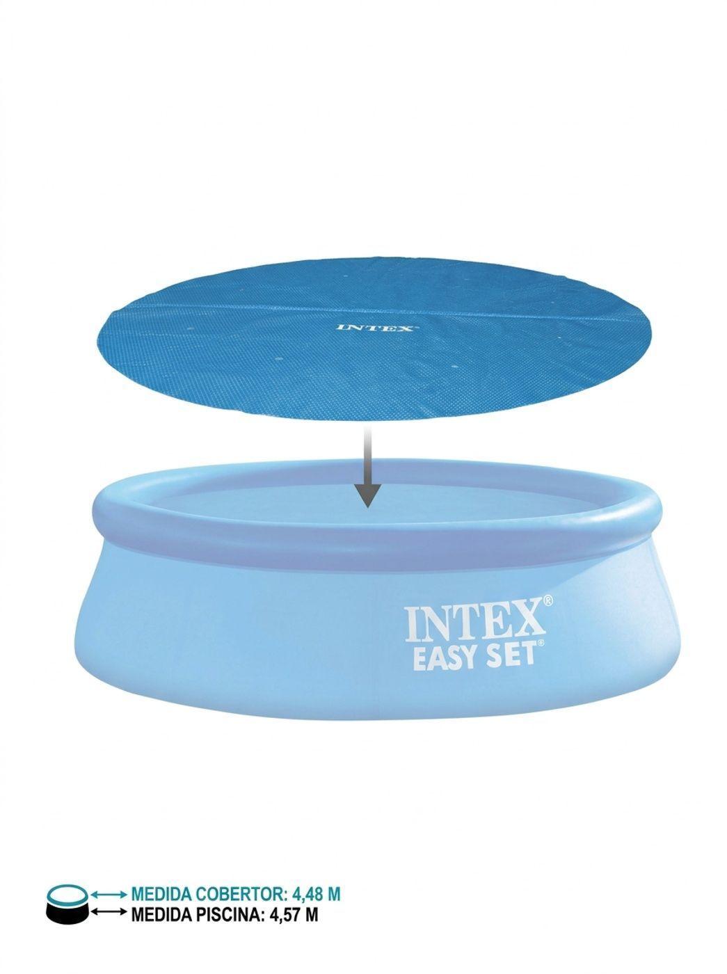 Cobertor Solar Piscina INTEX 4.57m-2