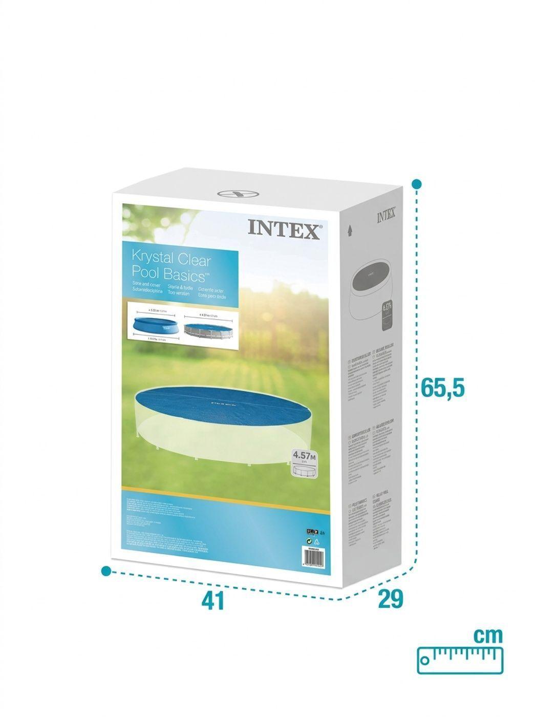 Cobertor Solar Piscina INTEX 4.57m-6