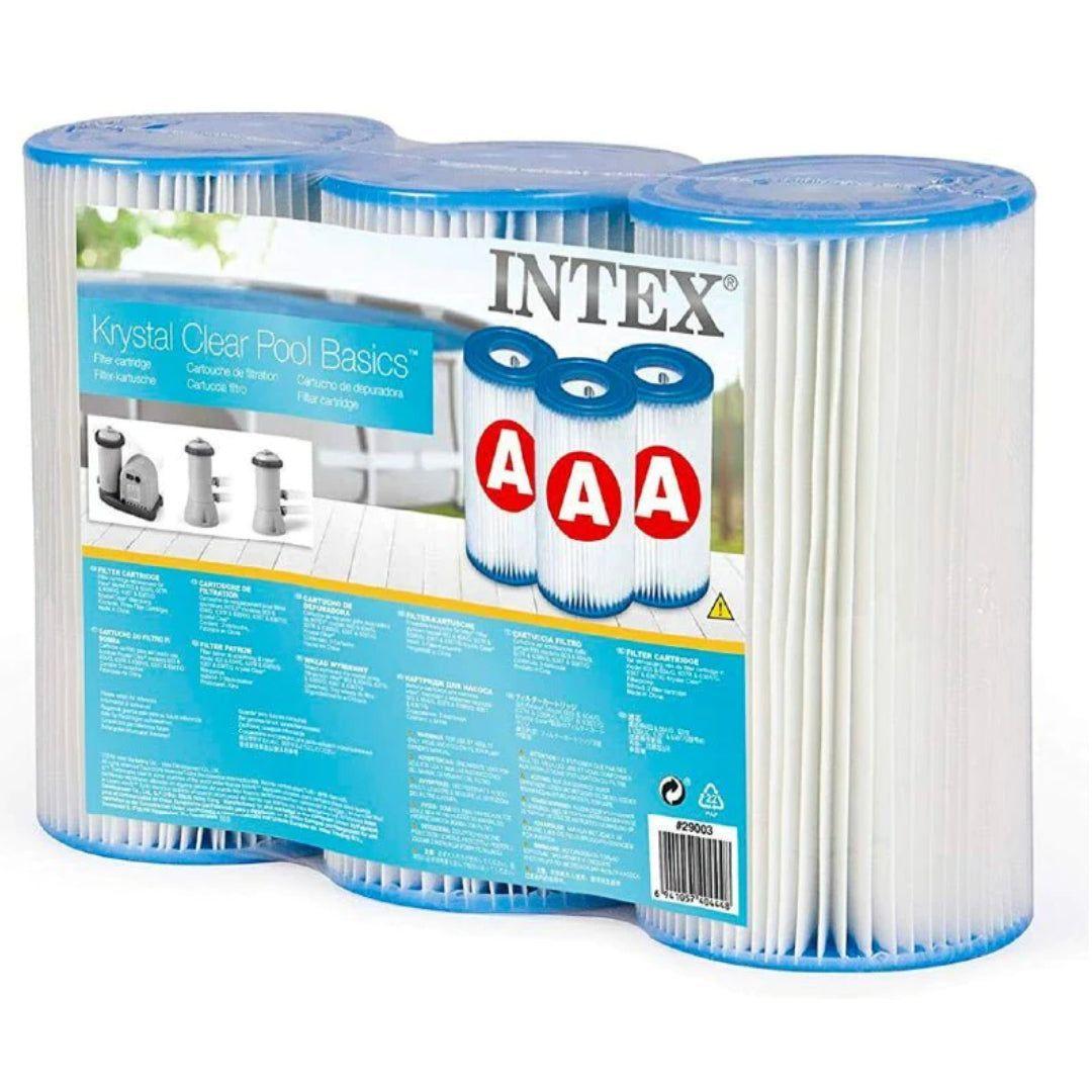 Pack 3 Cartuchos Filtro INTEX Tipo A-0