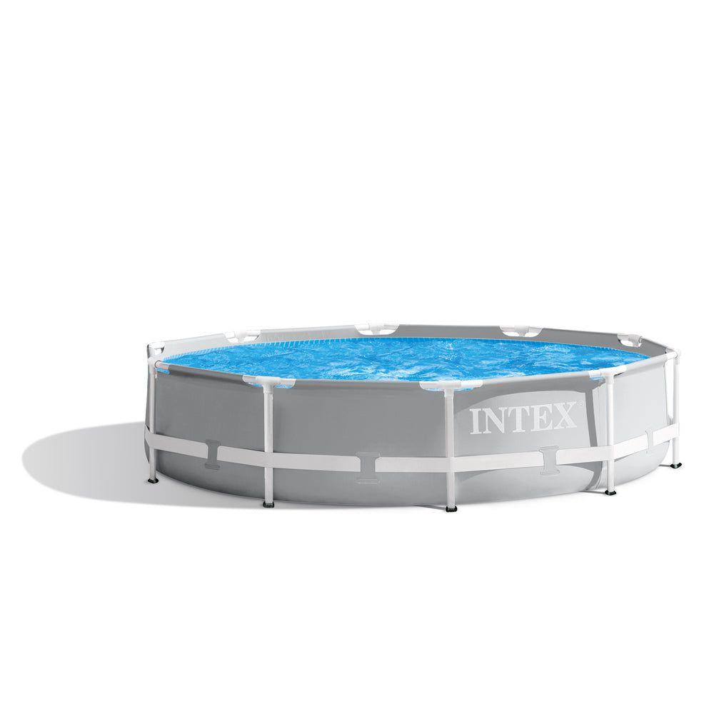 Piscina Estructural Redonda INTEX Prism Frame 305 x 76 cm, 4.485L, con Bomba-2