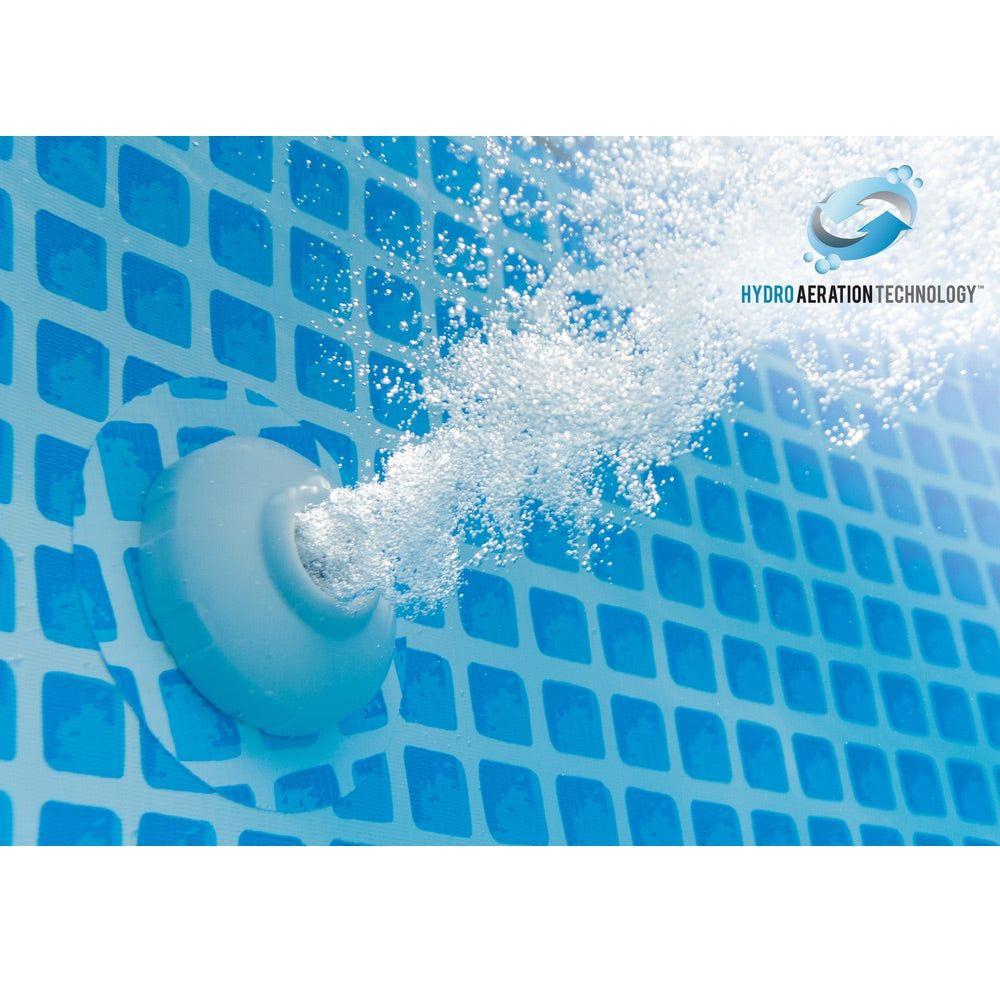 Piscina Estructural Redonda INTEX Prism Frame 305 x 76 cm, 4.485L, con Bomba-4