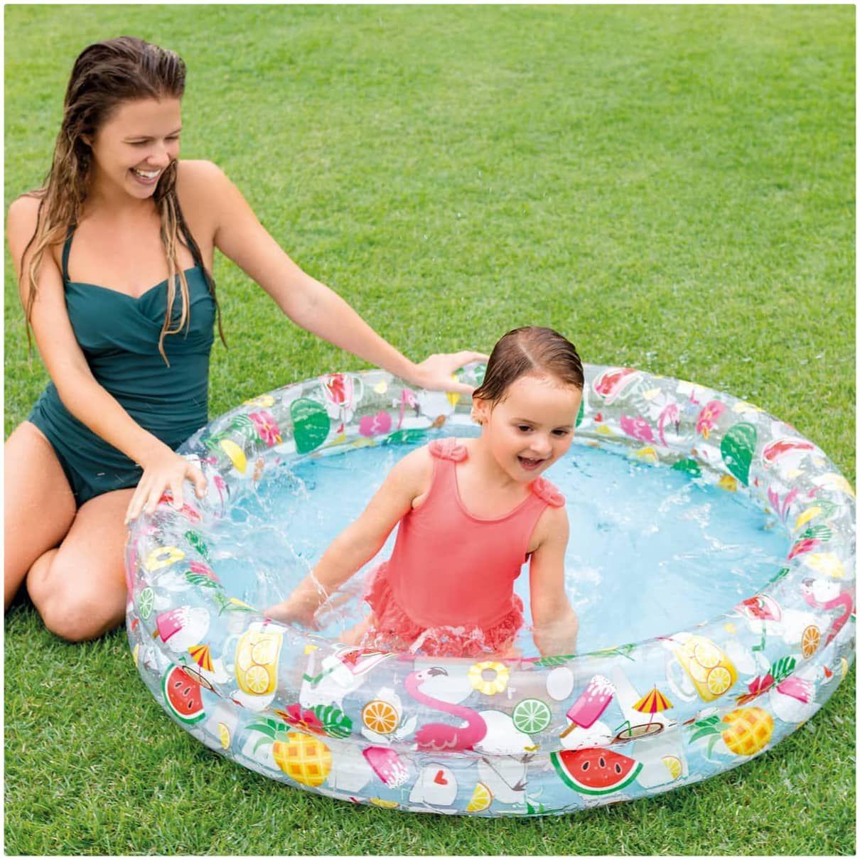 Piscina Inflable Infantil INTEX Ice Pop 122 x 25 cm-3
