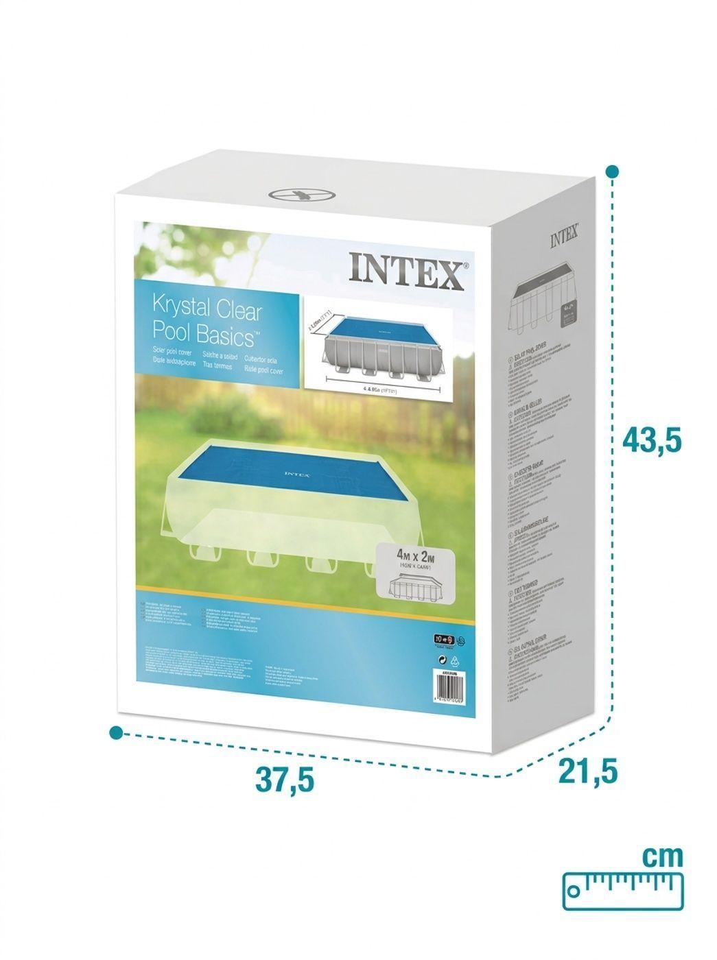 Cobertor Solar INTEX para Piscinas de 4 x 2m-5