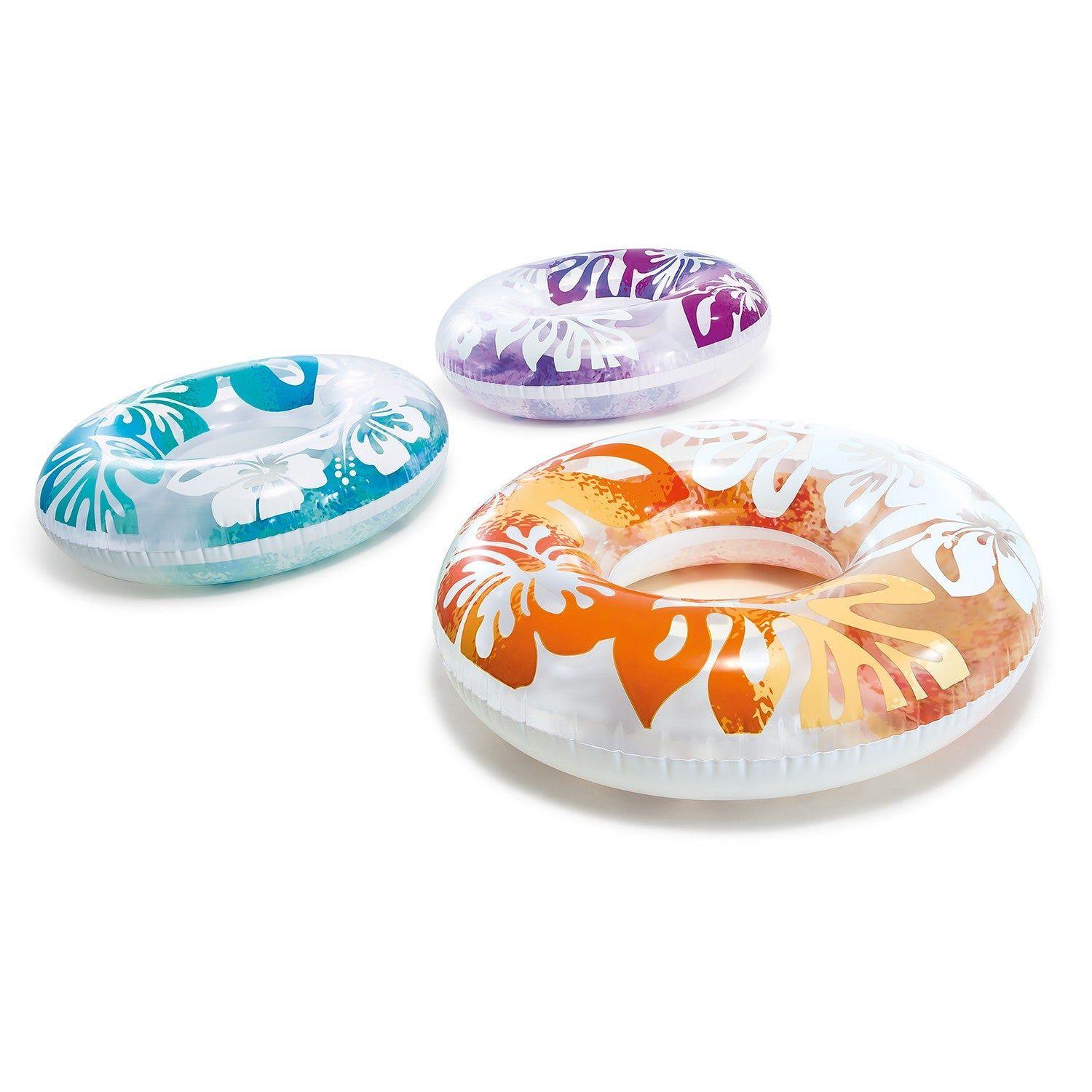 Flotador Inflable Anillo Tropical INTEX 91 cm-6
